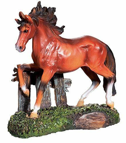 Horse Racing Figurine Statue Sculpture Ideal Gift for Horses Lovers Ornament