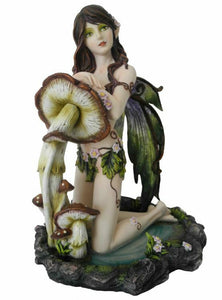 Large Spring Fairy Sculpture Statue Mythical Creatures Figure Gift Ornament-OsirisTradingUK
