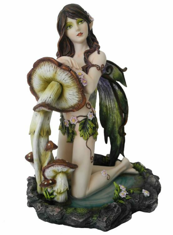 Large Spring Fairy Sculpture Statue Mythical Creatures Figure Gift Ornament-OsirisTradingUK