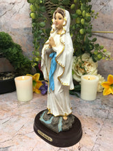 Laden Sie das Bild in den Galerie-Viewer, Virgin Mary Our Lady of Lourdes Statue Religious Ornament Figurine-OsirisTradingUK
