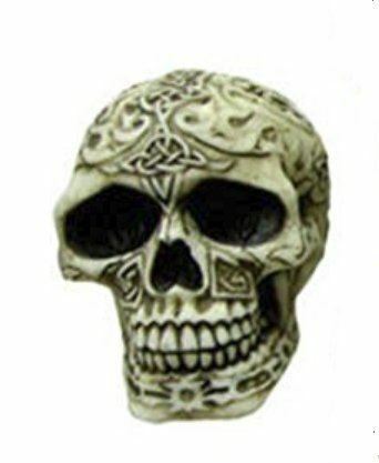 Celtic Style Skull Gothic Horror Gift Decor Ornament Halloween-OsirisTradingUK
