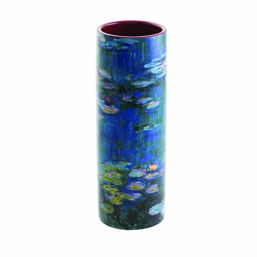 Museum Reproduction Ceramic Vase Claude Monet Les Nympheas Water Lilies Ornament