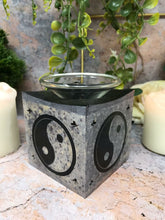 Load image into Gallery viewer, Soapstone Yin Yang Oil Burner Aromatherapy Home Decoration Feng Shui Decor-OsirisTradingUK
