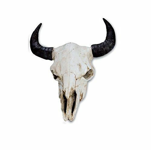 Realistic Effect Bison Skull Wall Ornament Home Decoration Plaque-OsirisTradingUK