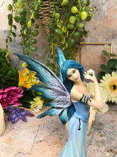 Load image into Gallery viewer, Water Fairy Holding Pearl Figurine Fantasy Fairies Figure Mythical Sculpture-OsirisTradingUK
