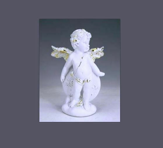 Guardian Angel Figurine Cherub Statue Ornament Sculpture Statue Gift Figure