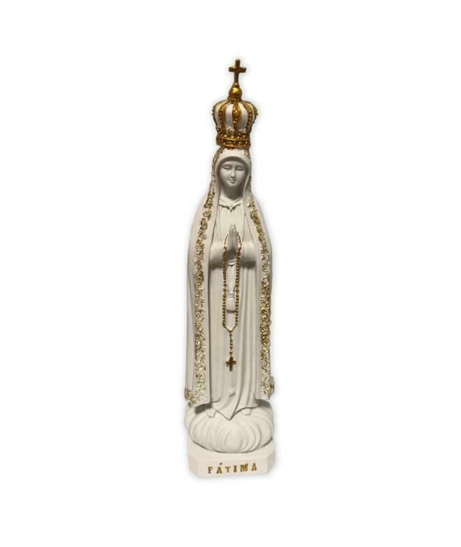 Blessed Virgin Mary Our Lady of Fatima Statue Ornament Figurine