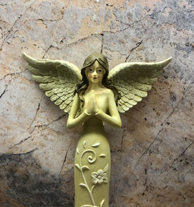 Guardian Angel Prayer Figurine Statue Praying Sculpture Angels Collection