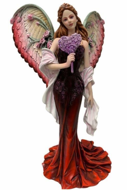 Stunning Fantasy Angel Statue Jessica Galbreth Designer Collection-OsirisTradingUK