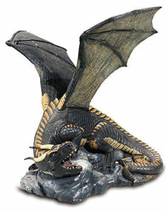 Dark Dragon Fantasy Sculpture Statue Figure Dragons Lovers Ideal Gift Ornament-OsirisTradingUK