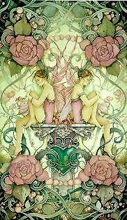 Emerald Heart by Linda Ravenscroft - A4 Art Print Mounted on White A3 Card