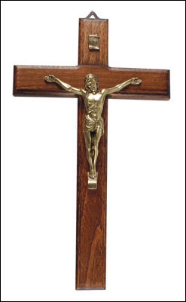 Crucifix Jesus on Wooden Cross Hanging Religious Christian Symbol Gift-OsirisTradingUK