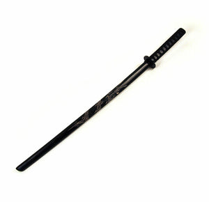 Black Bokken Training Samurai Wooden Sword Martial Arts Iaido Training Gift-OsirisTradingUK
