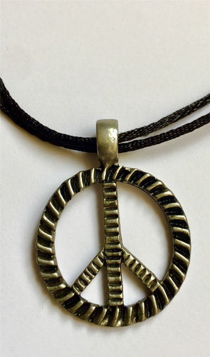 Peace Sign Amulet Talisman Pendant-OsirisTradingUK