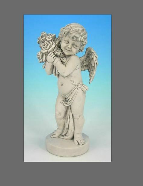 Guardian Angel Figurine Cherub Grave Ornament Statue Ornament Sculpture Gift-Collectables:Fantasy, Myth & Magic:Mythical Creatures:Angels-OsirisTradingUK