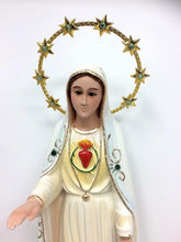 Load image into Gallery viewer, Large Sculpture Blessed Sacred Heart of Mary Statue Ornament Figurine
