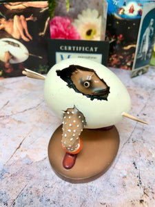 Egg Monster Museum Reproduction Sculpture Hieronymus Bosch Art Statue