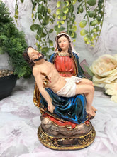 Load image into Gallery viewer, Pieta Statue Of The Virgin Mary Holding Jesus Religious Gift Ornament Sculpture
