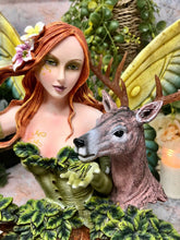 Load image into Gallery viewer, Large Fairy and Stag Companion Sculpture Statue Mythical Creatures Figure Gift-OsirisTradingUK
