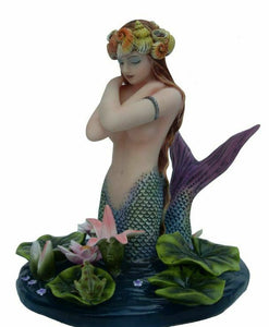 Sheila Wolk Mermaid Figurine Fantasy Fairies Figure Mythical Sculpture Ornament