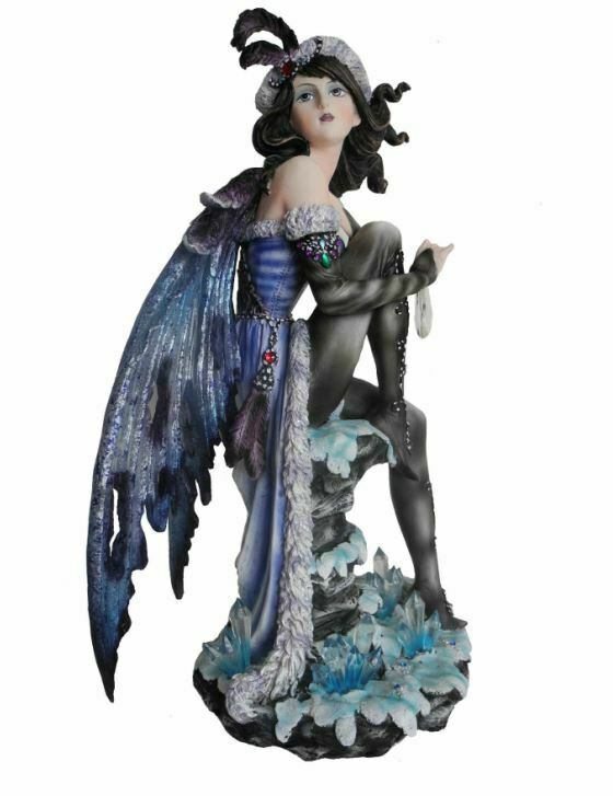 Large Dark Gothic Fairy Sculpture Statue Mythical Creatures Figure Gift Ornament