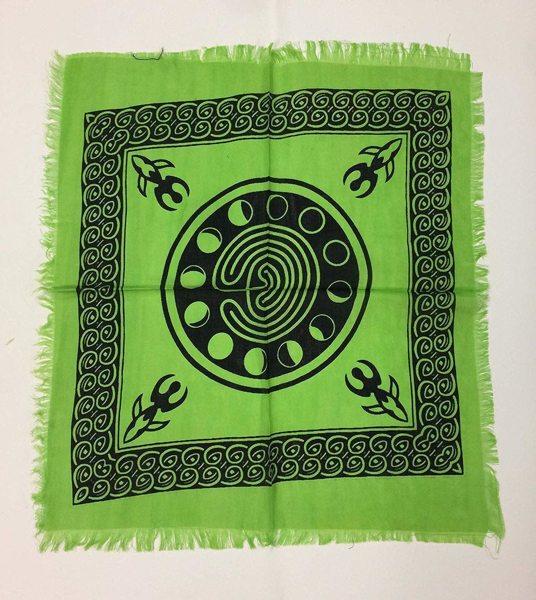 Moon Phase Goddess Altar Tarot Cloth Pagan Celtic Table Wiccan Wall Decor-OsirisTradingUK