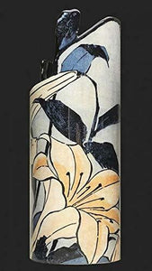 John Beswick Silhouette d'art Vase Hokusai Lilies Museum Sculpture Ornament Gift