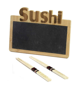 Sushi Set Tray in with Bamboo Chopsticks Gift Box