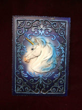 Load image into Gallery viewer, Blue Unicorn Fantasy Trinket Box Ornament Secret Stash Unicorn Collection-OsirisTradingUK
