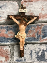 Load image into Gallery viewer, Hanging Wall Cross Resin Crucifix Corpus Christi Jesus Christ Religious Ornament-OsirisTradingUK
