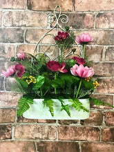 Load image into Gallery viewer, Artificial Flowers Hanging Basket Garden Decoration Outdoor Flower Arrangement
