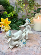 Load image into Gallery viewer, Cherubs Playing with Heart on Seesaw Ornament Home Decoration-OsirisTradingUK
