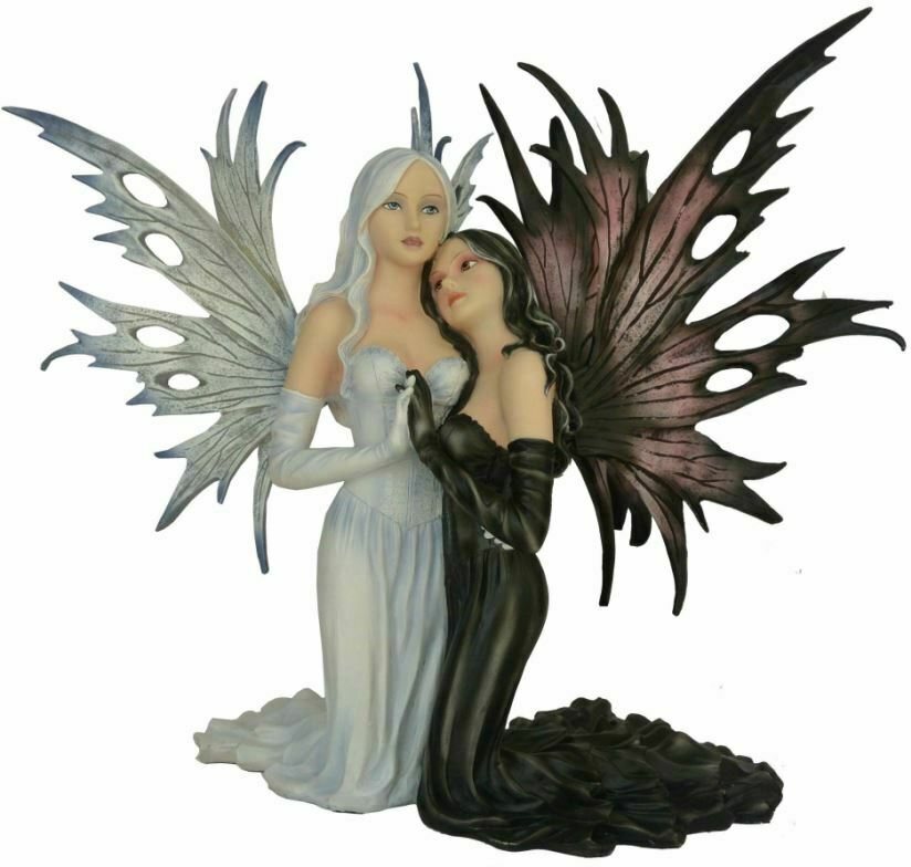 Large Fairy Companions Gothic Sculpture Statue Mythical Creatures Figure Gift