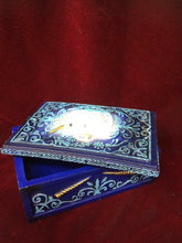 Charger l&#39;image dans la galerie, Blue Unicorn Fantasy Trinket Box Ornament Secret Stash Unicorn Collection-OsirisTradingUK
