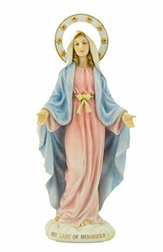 Our Lady of Medjugorje Religious Statue Veronese Design Sculpture Religious Gift