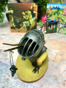 Helmeted Bird Monster Museum Reproduction Hieronymus Bosch Statue Ornament