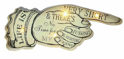 Vintage Metal 3D LED Logo Sign Lounge Wise Man Cave Decoration Wall Plaque Gift-OsirisTradingUK