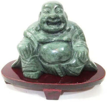 Laden Sie das Bild in den Galerie-Viewer, Chinese Sculpture Lucky Jade Buddha Feng Shui Statue Ornament Figure-OsirisTradingUK
