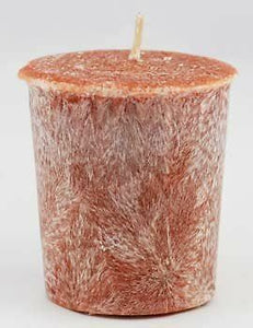 Cinnamon Palm Oil Votive Candle-OsirisTradingUK