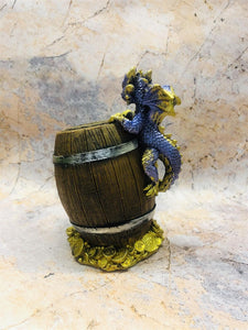 Blue Dragon Money Bank Fantasy Saving Box Dragons Collection Piggy Bank-OsirisTradingUK