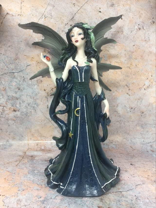 Mystic Midnight Fairy Standing Figurine Fantasy Fairies Collection Figure