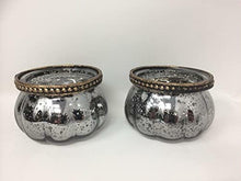 Load image into Gallery viewer, Pair of Glass Moroccan Style Tealight Holder Lantern Candle Ornament Lighting-OsirisTradingUK
