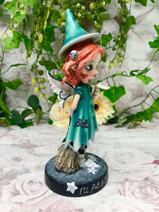 Dolly Fae Collection: "Spell On You" Magic Green Fairy By Selina Fenech-OsirisTradingUK