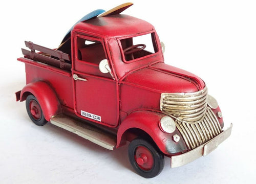 Vintage Truck Metal Model Home Crafts Decoration Ornament Father Gift Ornament-OsirisTradingUK