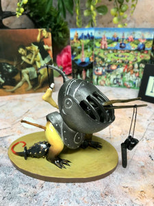 Helmeted Bird Monster Museum Reproduction Hieronymus Bosch Statue Ornament