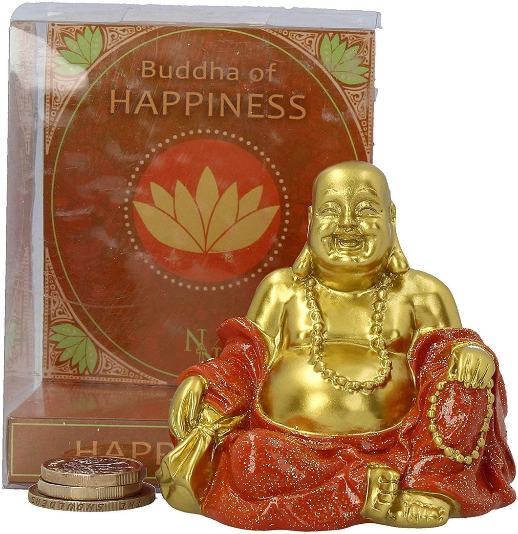 Buddha of Happiness Money Box Laughing Lucky Feng Shui Pudai