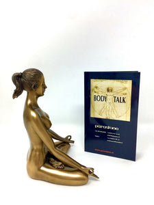 Yoga Sculpture  Padmasana Lotus Seat Female Statue Figure Ornament