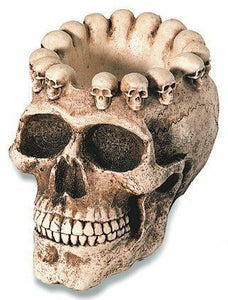 Novelty Skulls Ashtray Gothic Horror Halloween Decor-OsirisTradingUK