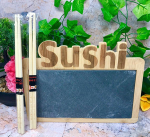 Sushi Set Tray in with Bamboo Chopsticks Gift Box-OsirisTradingUK