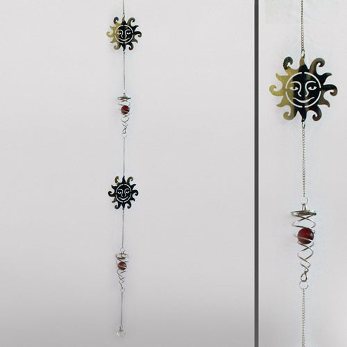 Metal Sun Catcher Ornament Hanging Home Garden Decoration Gift Windchime Mobile-OsirisTradingUK